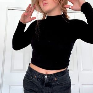Black Brandy Melville Turtleneck